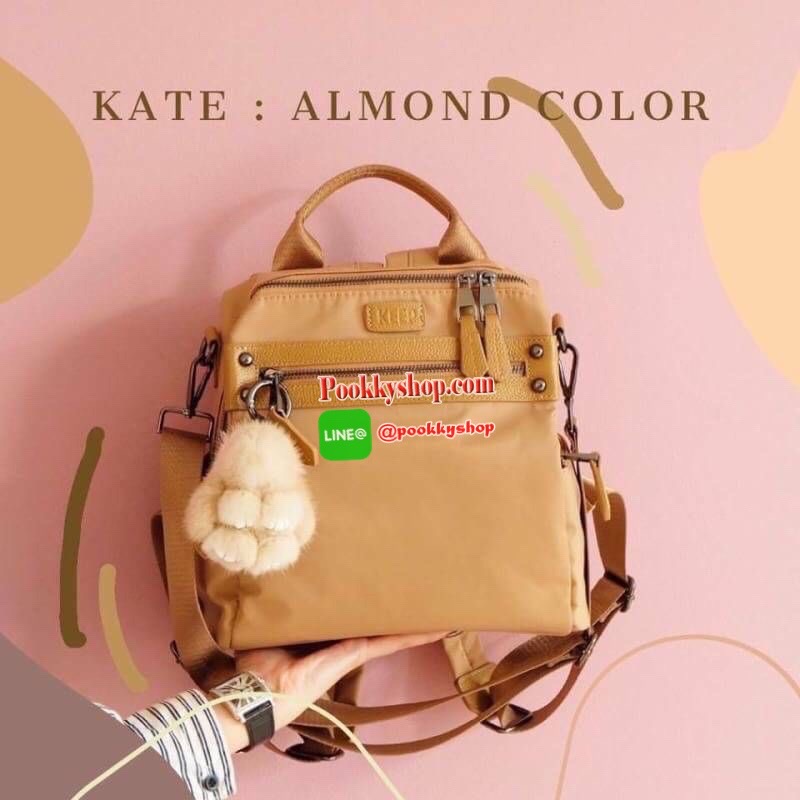 สินค้าขายดี มีสีใหม่มาเพิ่มค่า กระเป๋าเป้จากแบรนด์ KEEP มาดูทั้ง 8 สี ของเป้ รุ่น KATE กันเลยน๊า ~ ตัวกระเป๋าขนาดกำลังดี ทำจากไนล่อนนาโนตัดกับหนังวัวแท้ งานสวย งานละเอียดมากค่า ด้านหลัง สายสะพายยาว ซับในด้วยฟองน้ำนิ่มๆ ไว้ซัพพอร์ตไหล่ตอนสะพาย โดยเฉพาะของแ
