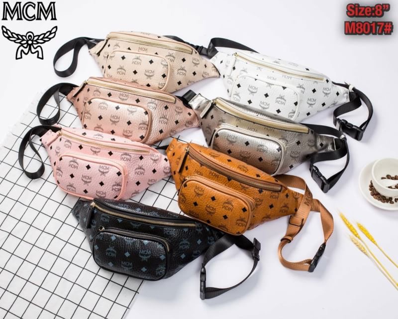 กระเป๋าคาดอก คาดเอว MCM งานพรีเมี่ยม ปั้มครบ พร้อมถุงผ้า