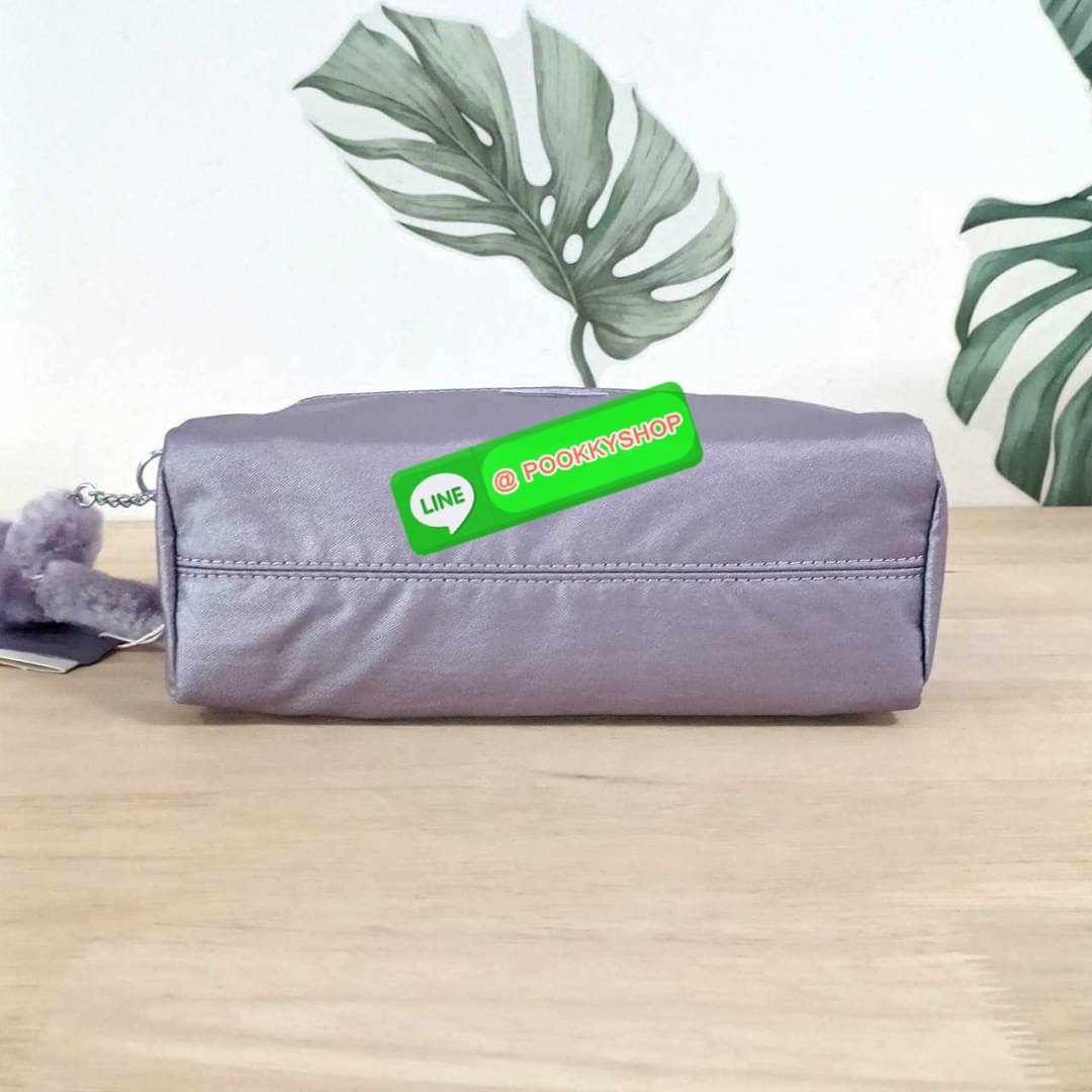 KIPLING Monkey program K16217 Seoul up sling bag รุ่น 3 ซิป สะพายข้าง ขนาดเล็กทรงสี่เหลี่ยมผืนผ้า วัสดุ Nylon 100% หลากหลายฟังก์ชั่นใช้งาน ครบครันในใบเดียว