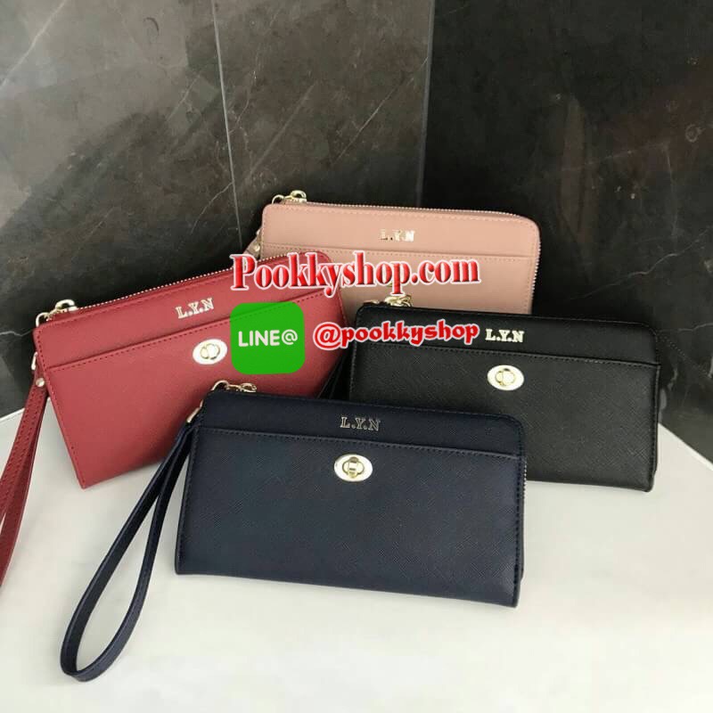 LYN Wallet Color : ดำ, แดง, กรม, เบจ