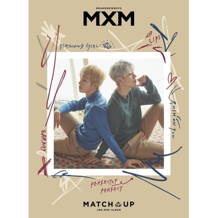 MXM (BRANDNEW BOYS) 2ND MINI ALBUM - MATCH UP (X VER.)