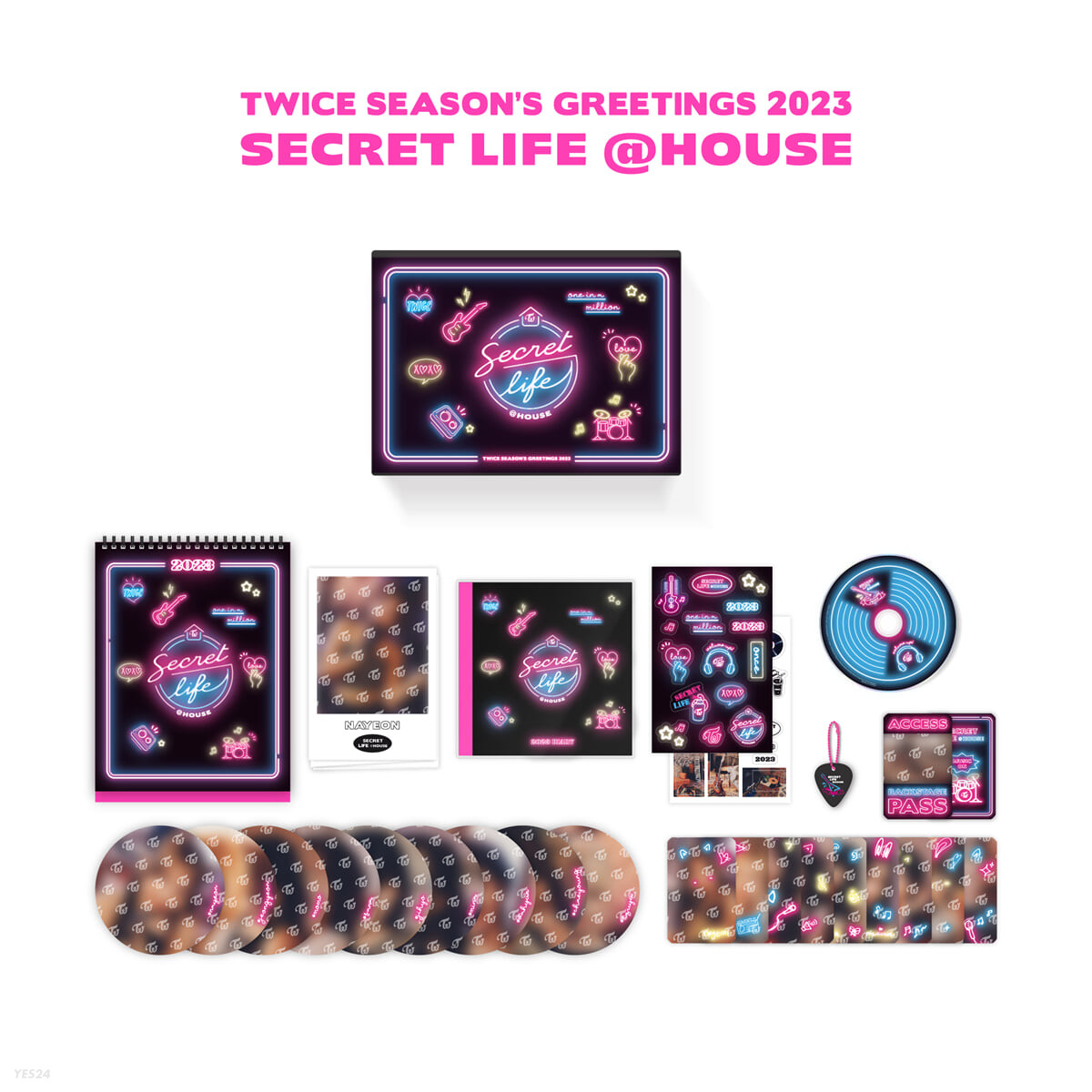 TWICE 2023 SEASON’S GREETINGS [SECRET LIFE @HOUSE]