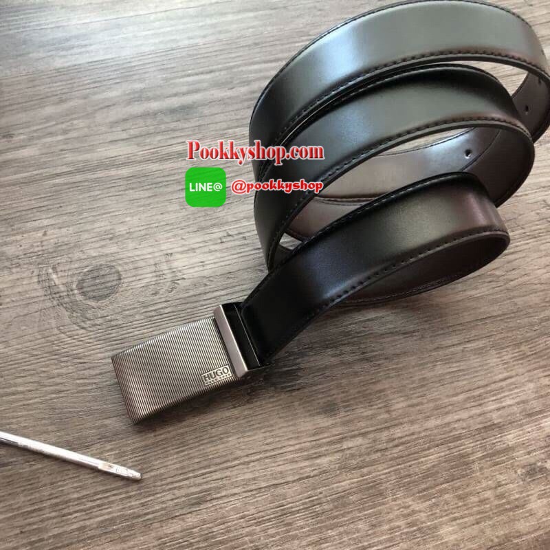 HUGO BOSS Belt and Buckle Set เซตสุดคุ้ม!! เข็มขัด + หัวเข็มขัด 2 ชิ้น จะมอบเป็นของขวัญหรือใช้เองก็แนะนำเลยค่าา