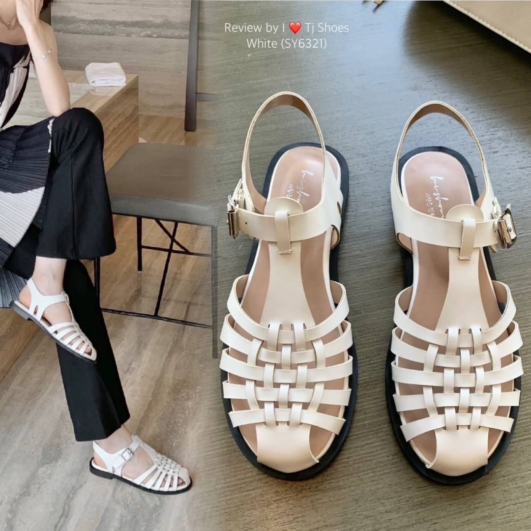 พร้อมส่งรองเท้ารัดส้นนำเข้าสวยเก๋ขายดีมากๆ - หนังรุ่นนี้ใส่ดีมาก ใส่เดินสบาย - มีรูระบายอากาศ ใส่แล้วเท้าไม่อับ - สายสามารถปรับให้กระชับได้ - จับแมทกับชุดง่าย ใส่แล้วดูเกร๋ดูน่ารักมากๆ - ทางร้านถ่ายรูปจากสินค้าจริง *** ของจริงงานดีสวยเป๊ะมาก สวยเกินราคา ค