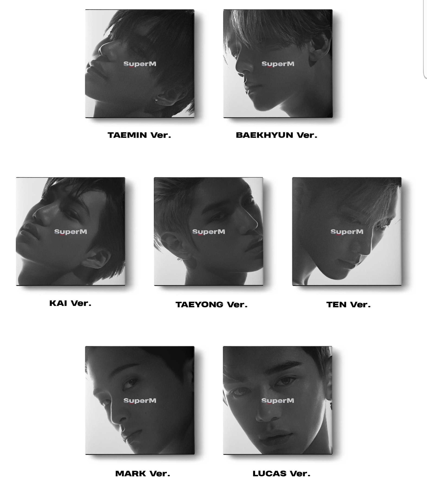 SuperM 1st Mini Album - SuperM