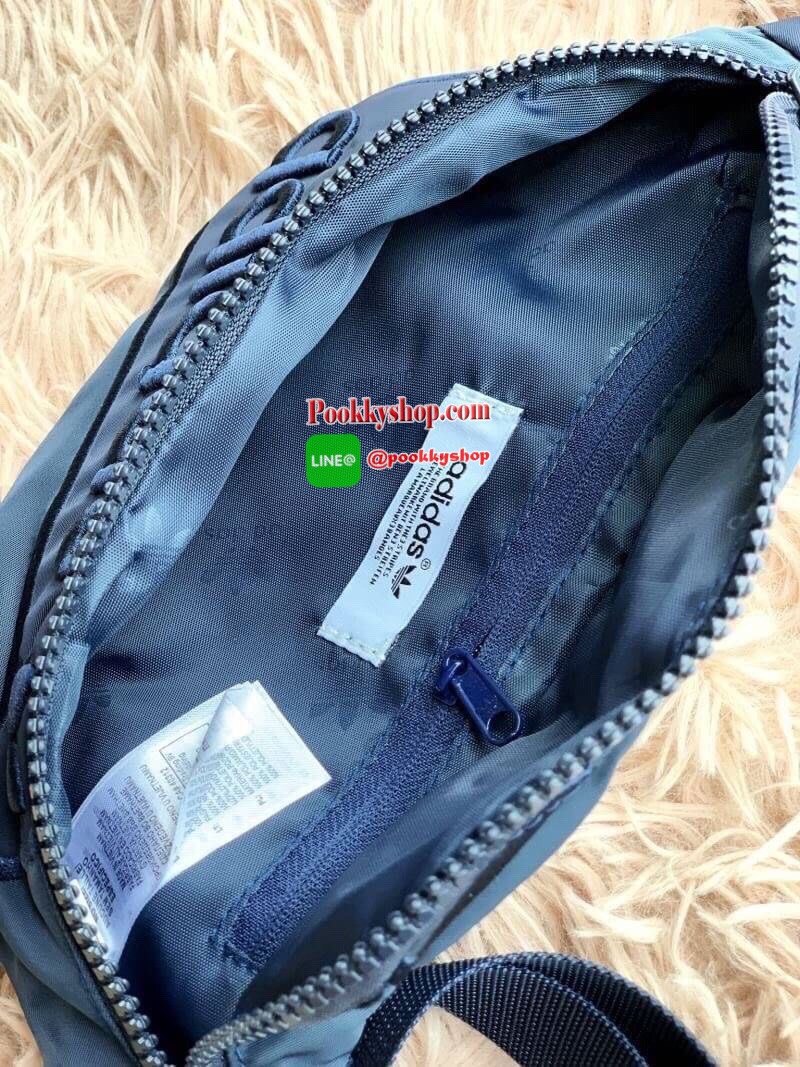💕Adidas Originals กระเป๋า Funny Bum Bag (DV0224) กระเป๋าสะพายคาดอกหรือคาดเอวสไตล์สปอร์ต วัสดุNylon Polyester น้ำหนักเบา ใช้งานง่ายสะดวก มีช่องซิปใช้งาน2ช่อง ทั้งด้านหน้าและด้านหลัง สายปรับได้ยาวถึง105cm ดีเทลสวยๆเป็นโลโก้ปักลายแบรนด์แบบตัวนูนด้านห