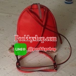 Top Seller กระเป๋าเป้ สะพายหลัง ไซส์มินิ ยี่ห้อ Victoria's Secret กระเป๋าเป้สะพายหลังขนาดน่ารักๆ เปิดปิดด้วยซิป ด้านในบุผ้ามีช่องเล็ก ด้านหน้ามีช่องเล็ก ประดับโซ่ สายสะพายหนังต่อโซ่ สายสะพายปรับระดับได้