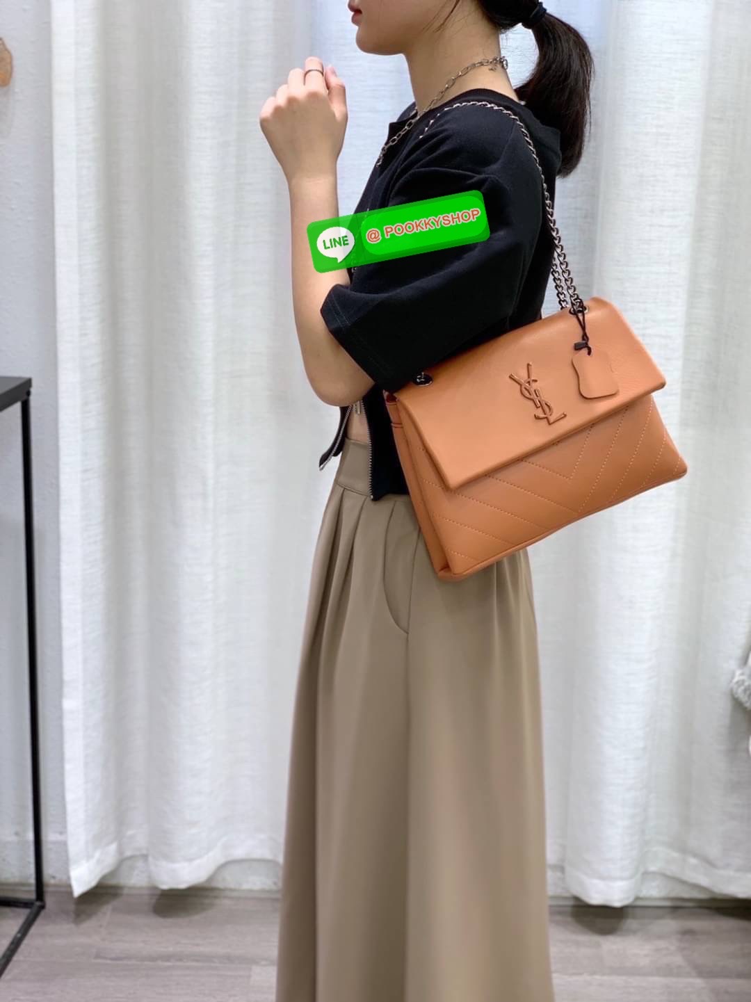 SAINT LAURENT Large Sunset Shoulder Bag