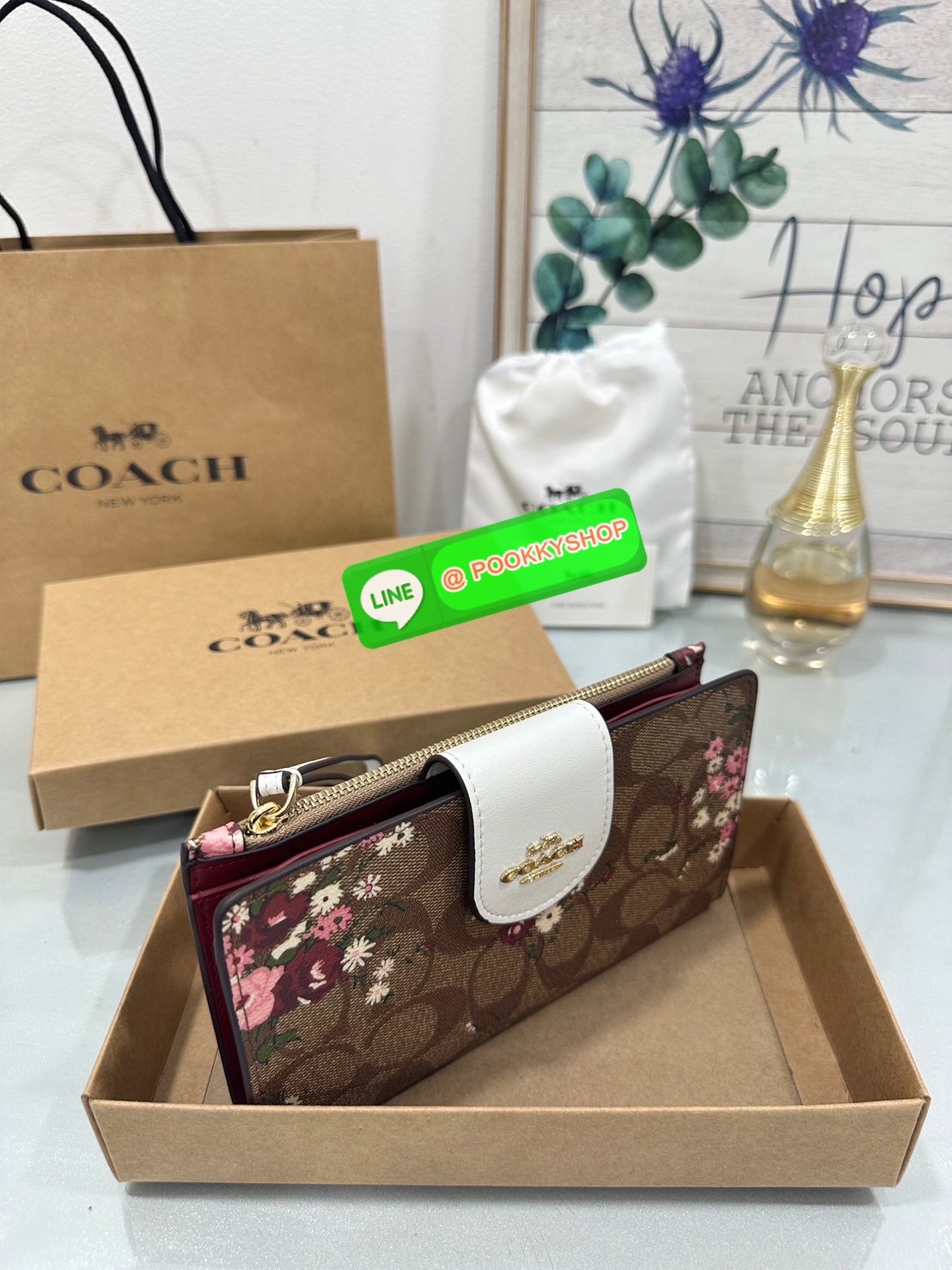 Coach Tech Phone Wallet In Colorblock Signature COLOR: signature canvas/