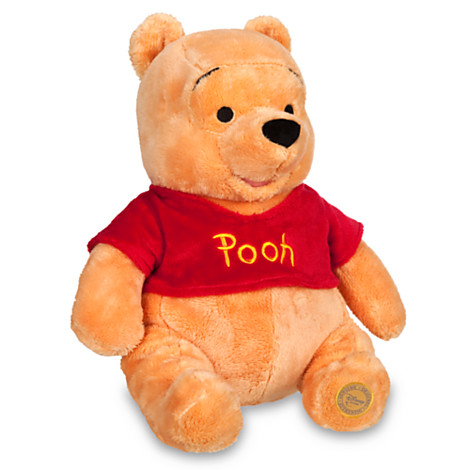 Z Winnie the Pooh Plush - Medium - 14''
