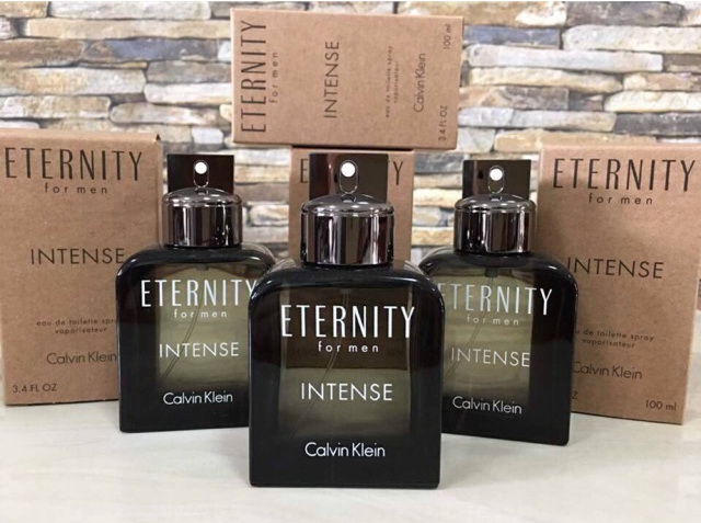 น้ำหอม CK ETERNITY INTENSE EDT For MEN 100ML. (มีกล่อง)
