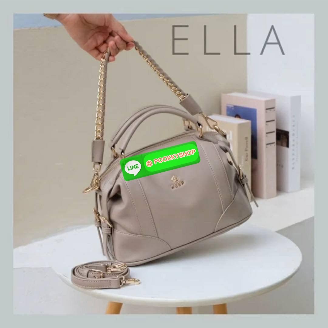 รุ่นขายดีเข้าเพิ่มนะคะ KEEP รุ่น ‘ Ella ‘ bag ทรง Pillow ( ทรงหมอน ) ที่สาวๆ ถามหา กลับมาแล้วค่า พร้อมฟังก์ชันจัดเต็มเหมือนเดิม ใบนี้ size M ใส่ กระเป๋าสตางค์ยาวได้ ใส่ไอแพดได้ ใครต้องการกระเป๋าที่ใช้ได้ทุกวัน ใส่ของครบ แอดมินแนะนำใบนี้เลยค่า สวย คุ้มแน่น