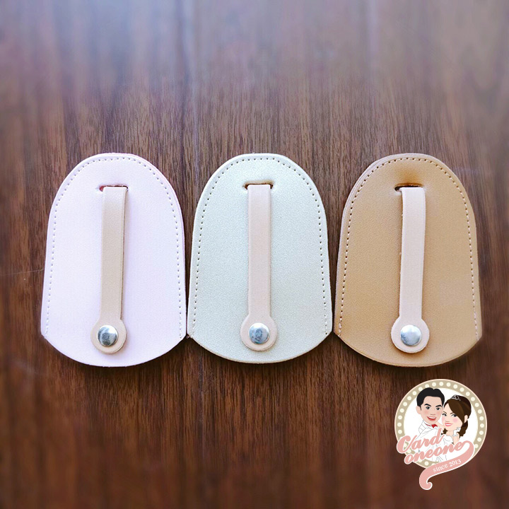 ของชำร่วยที่ใส่พวงกุญแจหนังโค้ง cover key