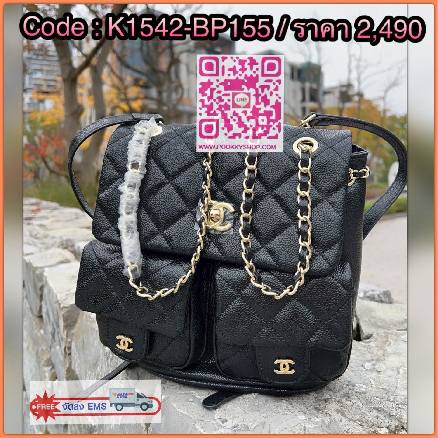 CHANEL DUMA CAVIAR BACKPACK ((vip gift ตปท.)) 🔖พร้อมส่ง! อย่ารอช้าที่จะสวยกันค่าาสาวๆ กับกระเป๋าสะพายหลัง หนังคาเวียร์นิ่มลายสวยค่ะ