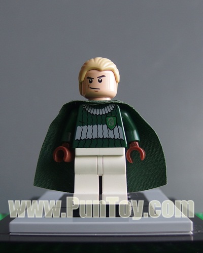 hp108: Draco Malfoy, Dark Green and White Quidditch Uniform มีตำหนิข้างตัวสองข้าง