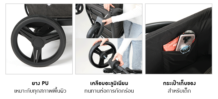 Keenz Class Wagon (รถเข็น 2 ที่นั่ง)