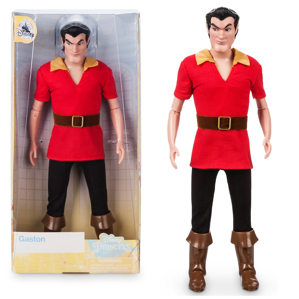 ฮ Gaston Classic Doll - Beauty and the Beast - 12'' ของแท้ นำเข้าจากอเมริกา