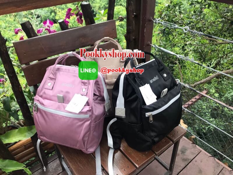 Anello Repellency Mini Backpack รุ่นใหม่ชนช้อป!!! กระเป๋าเป้สะพาย ขนาด มินิ วัสดุNylon & Polyester หนา ตัวซิปทุกจุดปิดด้วยpvc กันน้ำซึมผ่าน ตัดสีทูโทนสีเทาให้กระเป๋าดูมีสีสัน ภายในมีช่องใส่แล็ปท้อป ด้านหลังบุหนา มีตัวล็อคคาดอก เหมาะกับทุกสภาพอากาศ สวยเท่ห