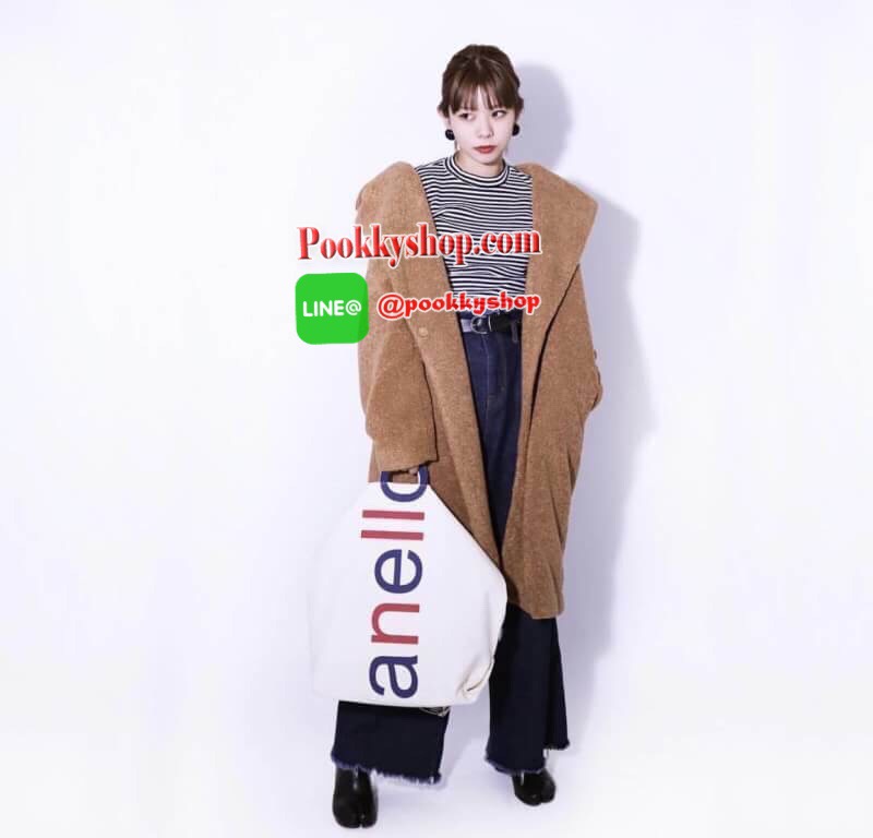 New Arrival!! Anello Cotton Canvas 2WAY Tote Bag คอลเลคชั่นล่าสุด สวยเก๋กับลูกเล่นของโลโก้แบรนด์ที่มีตัวOอักษรสุดท้ายเป็นหูจับ สีลโก้ดูโดดเด่น วัสดุผ้าคอตตอนแคนวาส เปิดปิดด้วยกระดุมแม่เหล็ก ภายในกว้างและลึก มี1ช่องซิปเก็บของสำคัญ สายสะพายปรับความยาวได้ฟรี