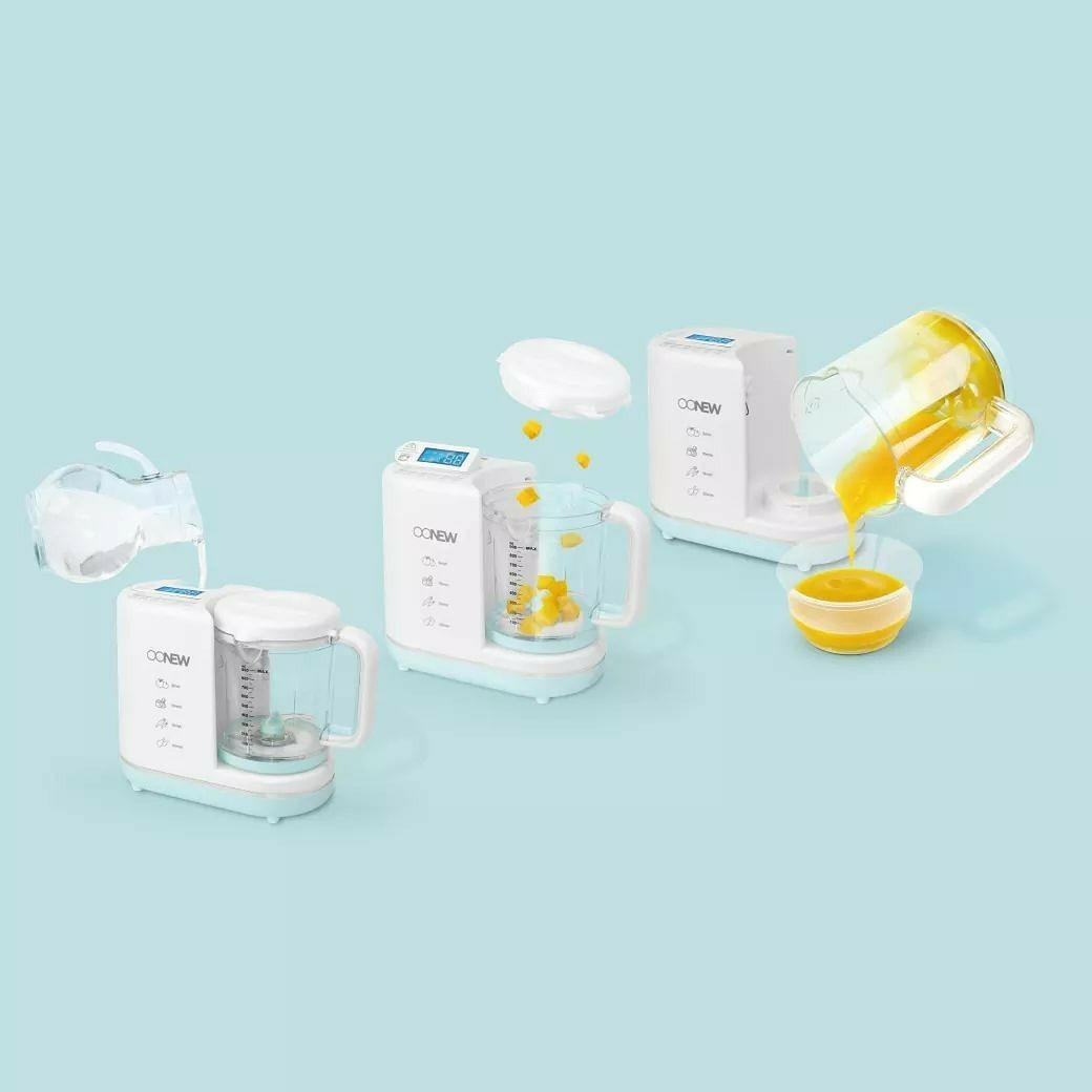 OONEW เครื่องนึ่งปั่นอาหารเด็ก รุ่น Masterchef สีฟ้า