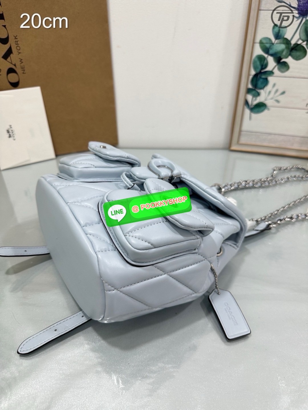 NEW ARRIVAL! สวยเกินห้ามใจ หนังนิ่มฟูสุดๆไปเลยค่า COACH TABBY QUILING BACKPACK ((CU076)) 💌พร้อมส่ง! ใหม่ก่อนใคร กับกระเป๋าทรงที่ฮิตเกินต้าน หนังแท้อย่างดี หนังนิ่ม ฟู ลื่นเงาแววสวยมากๆ ตัดกับอะไหล่ทองแย่างลงตัว