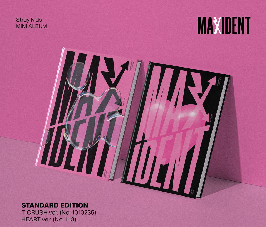 Stray Kids Mini Album - MAXIDENT [Standard Ver] (Random Ver.)