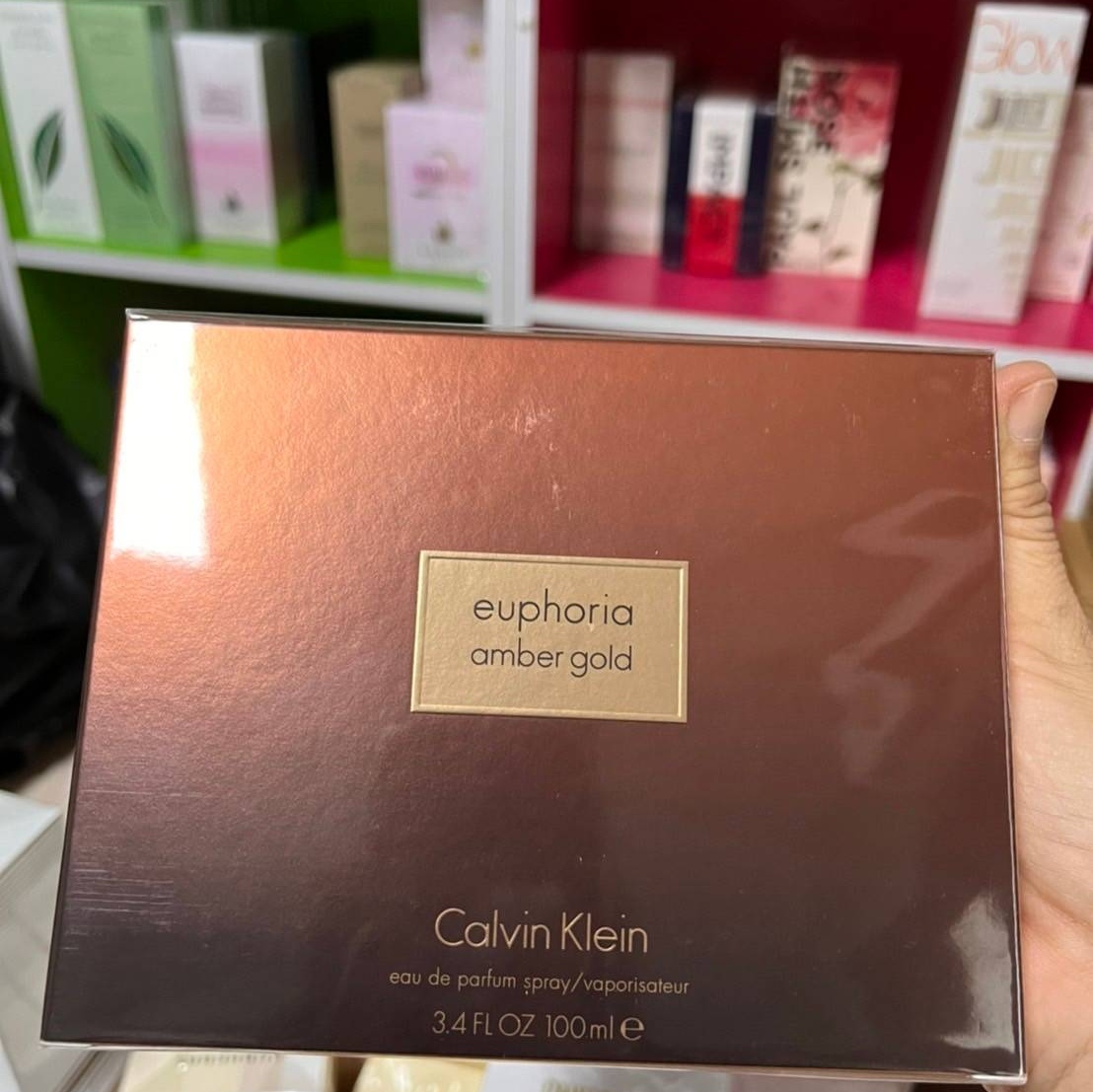 CK Euphoria Amber Gold For Women EDP 100ml