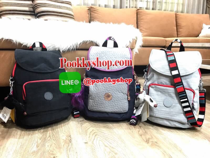 พร้อมส่งความสวย..ราคาสุดคุ้ม! NEW ARRIVAL! KIPLING ART 2WAY BACKPACK กระเป๋าสะพายเป้สไตล์ลำลองรุ่นใหม่ล่าสุดวัสดุ Nylon+Polyester 100% โดดเด่นที่สามารถสะพายได้หลายแบบ ทั้งแบบเป้ หรือใช้สายยาวสะพายไหล่ได้ Crossbodyได้ หูหิ้วเเละสายสะพายลวดลายสวยตามคอนเซปคอ