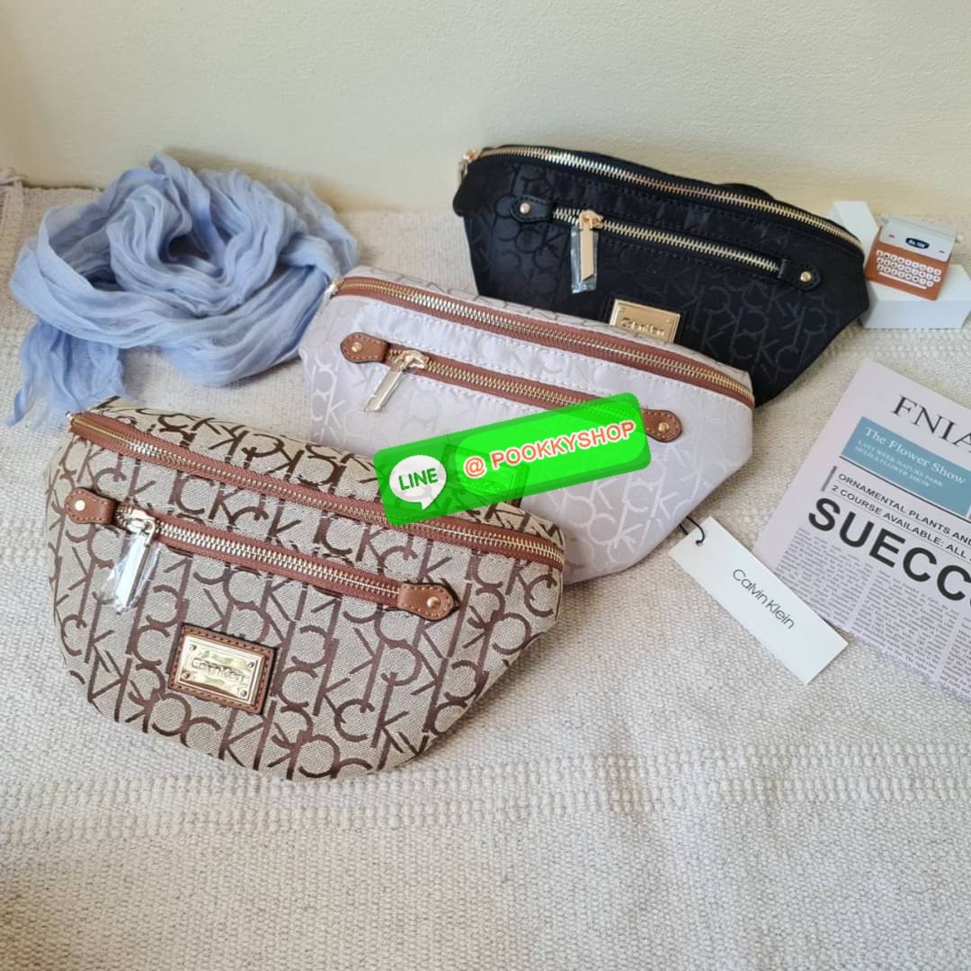 Ck คาดอก คาดเอว สุด cool มาเสิรฟ์ 3 สีสวยๆ เลย ใส่ของได้ถึง 2 ช่องด้วยกัน สายปรับระดับได้เยอะมากค่ะ