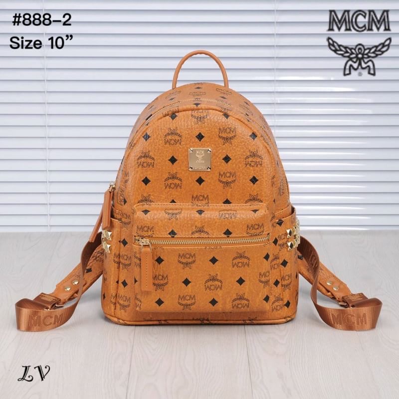 กระเป๋าเป้ MCM งานพรีเมี่ยม ปั้มครบ พร้อมถุงผ้า