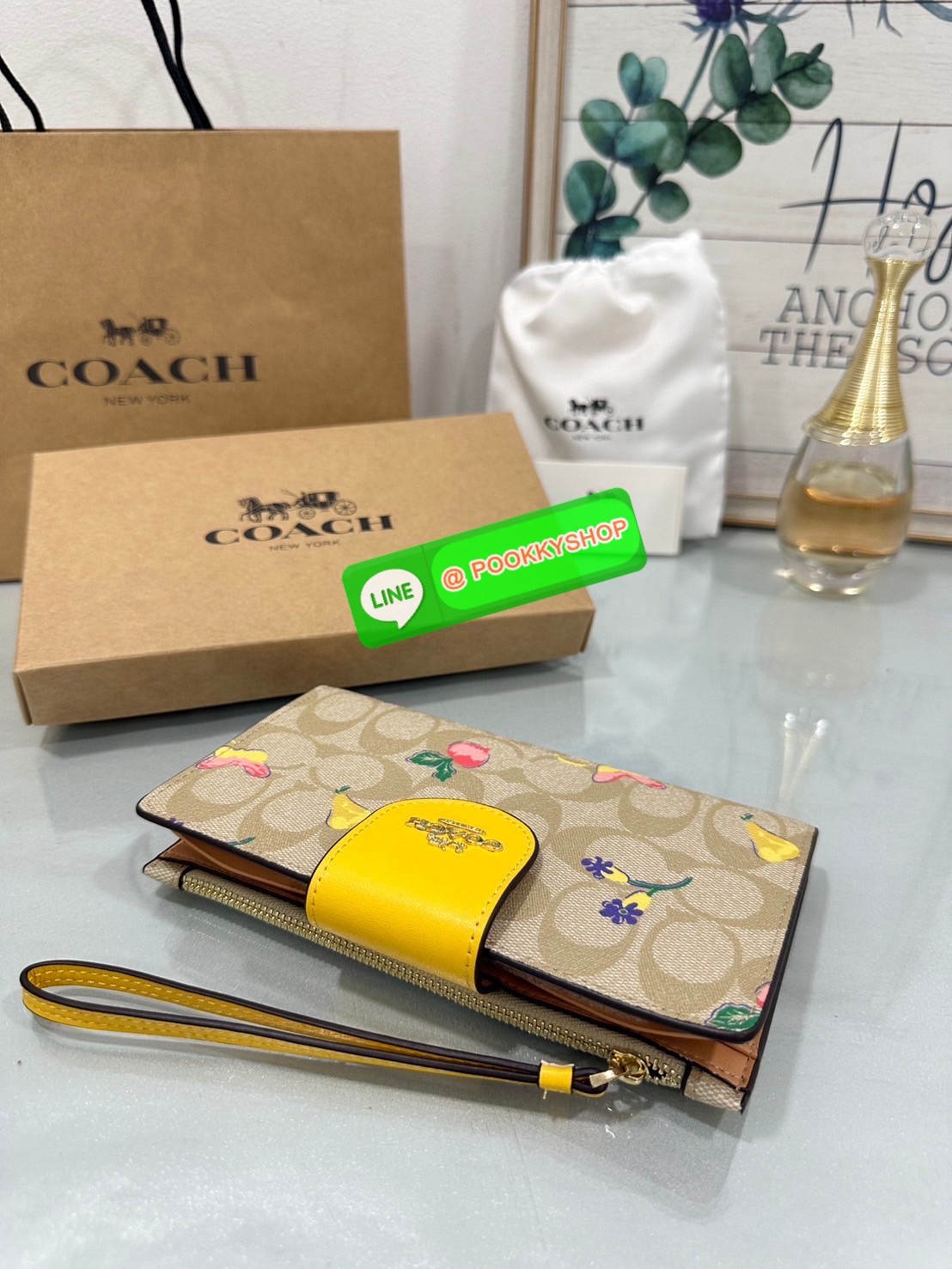 Coach Tech Phone Wallet In Colorblock Signature COLOR: signature canvas/