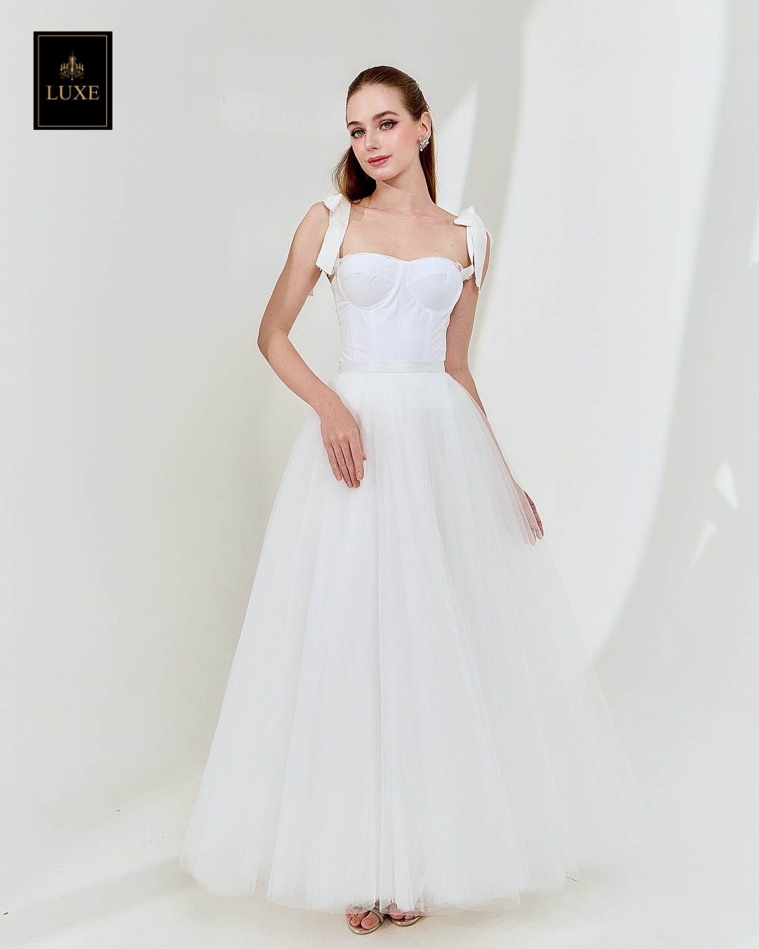 กระโปรงแฟชั่น กระโปรงบานทรงวงกลม ด้านในมีโครงช่วยให้กระโปรงบานสวย