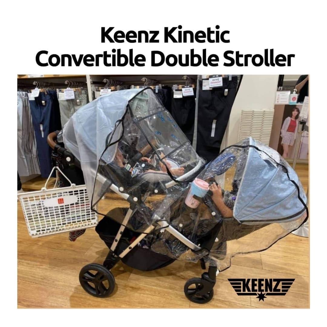Keenz Kinetic Double Seat รถเข็นเด็ก 2 ที่นั่ง Full Size