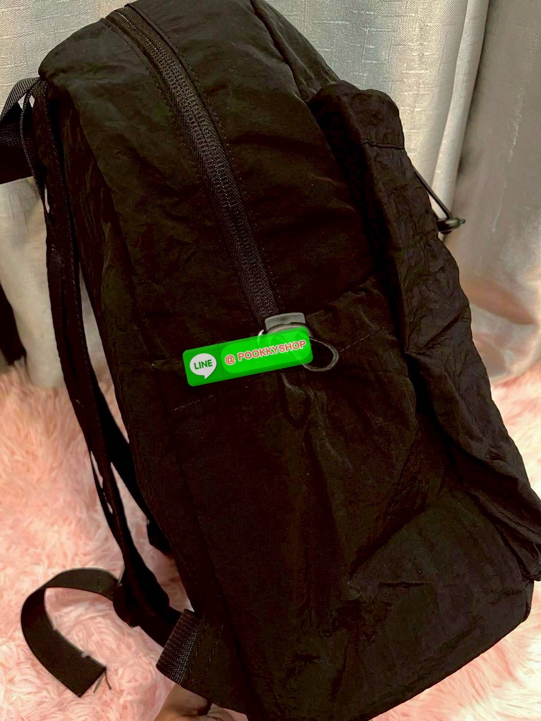 🩷กระเป๋าเป้ alo สะพายเท่ๆ 🩷 💕กำลังฮิต งานสวย เนื้อผ้าร่ม กันน้ำได้ 💕สะพายไปเดินป่า เข้าแคมป์ หรือใส่หนังสือได้หมด