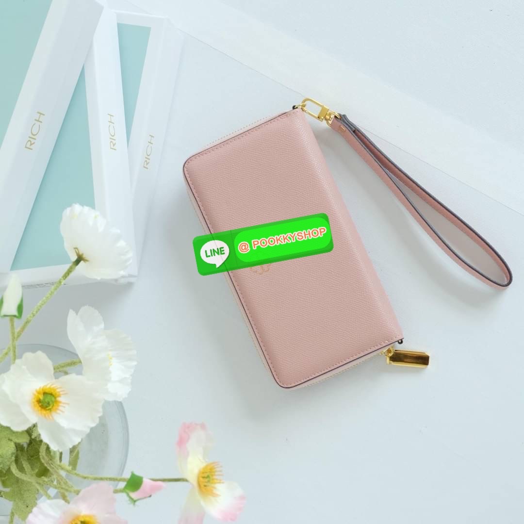 KEEP • Super Rich Collection 8 ( Long Wallet )• กระเป๋า สตางค์ขนาดยาว ซิปรอบ ภายใน จุของคุ้ม ใส่บัตร ใส่มือถือ มีช่องใส่เหรียญแยกอีกด้าน ใส่แบงค์พันได้ไม่ต้องพับ ใบจริงสวยมาก ได้ไปรับทรัพย์ทวีคูณแน่นอนค่ะ Don’t miss !!