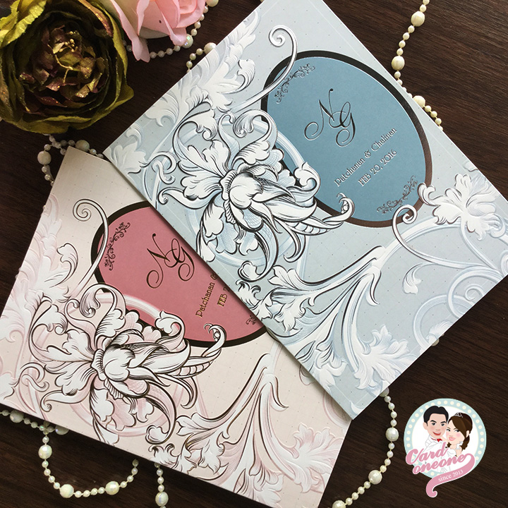 การ์ดแต่งงานวินเทจ