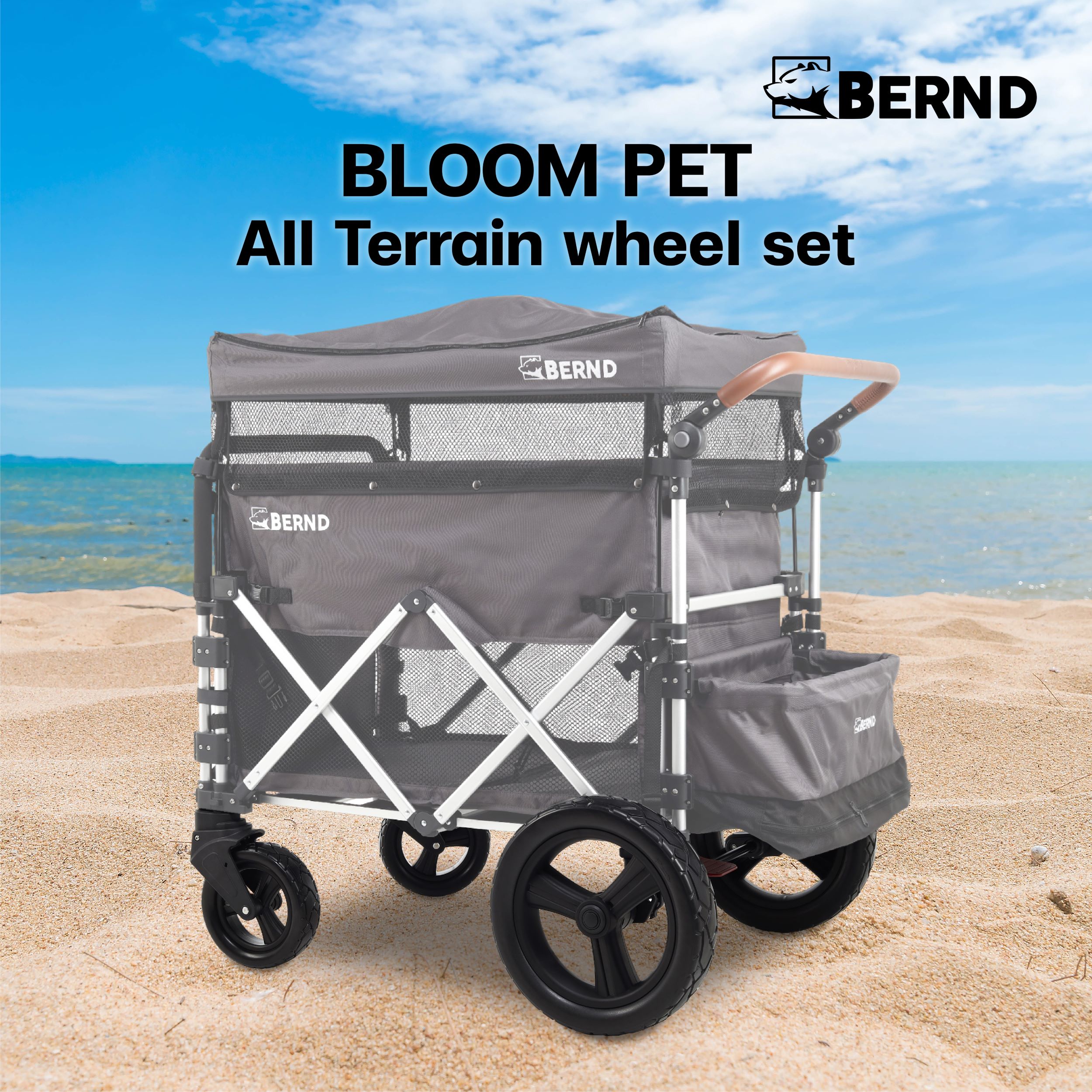 ล้อแต่ง สำหรับรถเข็น Bernd Bloom Pet - All Terrain Wheels Set