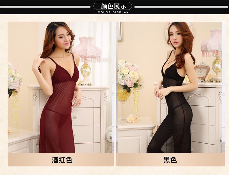 ชุดนอน ผ้าซาติน สีดำ สายไขว้ ด้านหลัง ชุดกระโปรงยาวสไตล์กี่เพ้า ผ่าสูงโชว์เรียวขาด้านข้าง เพิ่มความเย้ายวน เนื้อผ้าเย็น มีน้ำหนัก สวยมาก ใส่แล้วนุ่มลื่น เนื้อเนียนมากๆเลยคะ โชว์ร่องอกเพิ่มความเย้ายวน สไตล์ชุดเรียบๆ แต่ดูไฮโซ แบบหรูหรา คุ้มค่ามากๆ คะ +G st