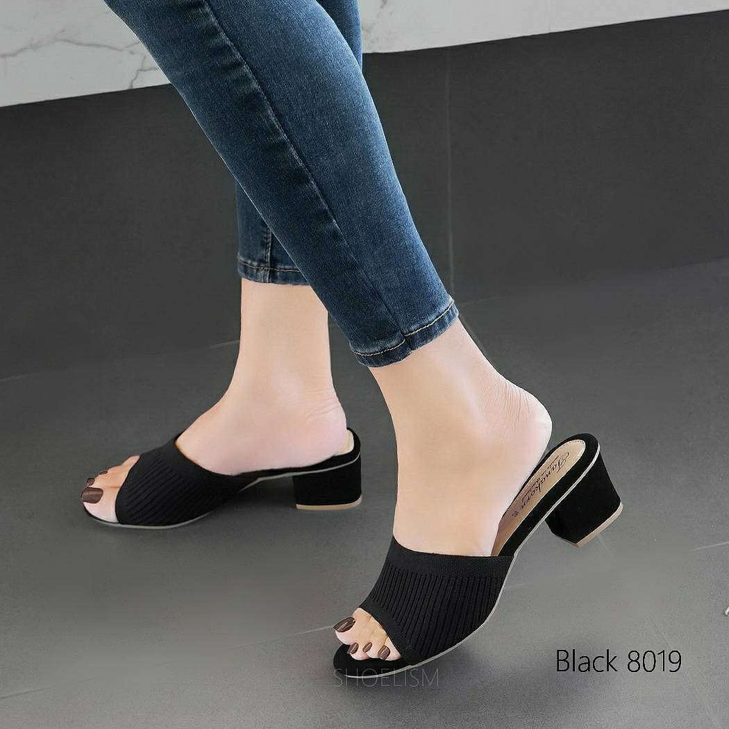 มาใหม่คร้าา รองเท้าแฟชั่นส้นสูง ทรงสวม พื้นนิ่ม ใส่สบาย น้ำหนักเบาสวมใส่หน้าเรียว เก็บทรงได้ดีมากๆค่ะ