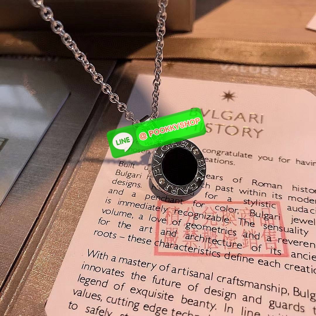 พร้อมส่งไอเท็มหายาก(!!) ห้ามพลาด(!!) Rare items(!) “BVLGARI” NECKLACE VIP GIFT WITH PURCHASE ORIGINAL PACKAGE (GWP) ของกำนัลสุดเลอค่าจากการแลกคะแนนสะสมสำหรับลูกค้า VIP BVLGARI PARFUMS Membership ไอเท็มหายากชวนสะสมดีไซน์โรมันสุดคลาสสิคสวยเลอค่าด้านหนึ่งสีด