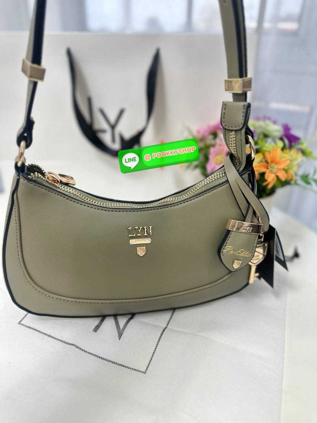 💝กระเป๋าลิน Lyn คล้องไหล่ได้ สะพายข้างได้
