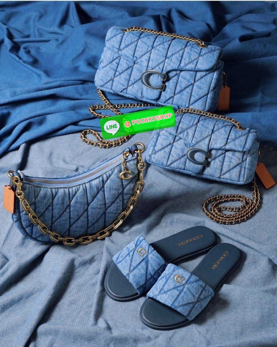 COACH CR679 MIRA SHOULDER BAG WITH QUILTING 🔅 Details ใหม่ล่าสุด แบบใหม่แบบสับ กับกระเป๋าสะพายดีไซน์สุดแซ่บ ทรงสวย สายสะพายไหล่โซ่สีทองสวยมีเสน่ห์ พร้อมสายสะพายข้างสีคุมโทน มันเริ่ดมากคุณน้า! เปิด-ปิดด้วยซิป หัวซิปมีพวงห้อยตัวซีเข้าเซ็ท ภายในโล่งก