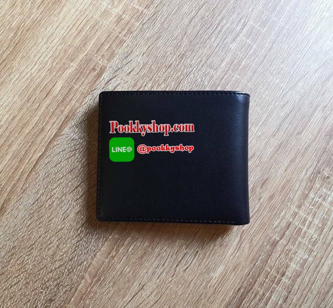 LEVI'S WALLET กระเป๋าสตางค์ทรงสั้นสำหรับคุณผู้ชาย แบบพับสองตอน วัสดุหนังคุณภาพดี ด้านหน้าปั้มโลโก้แบรนด์ ภายในมีช่องใส่ธนบัตรแยกเป็นสัดส่วน ตัวจริงสวยน่าใช้มากค่า