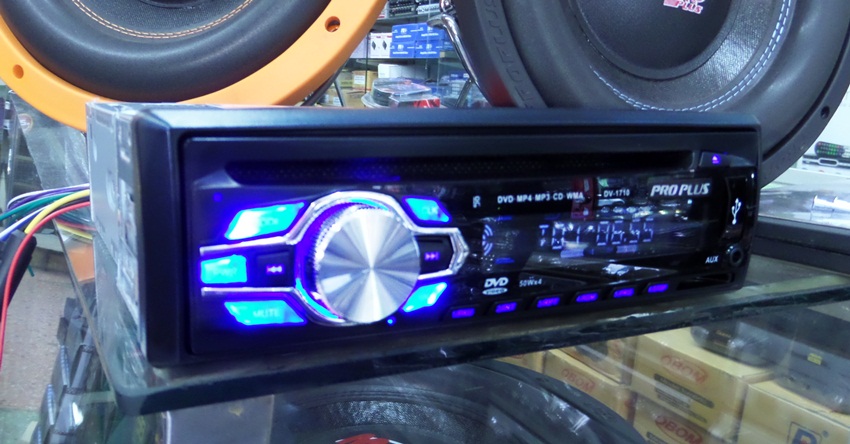 ดีวีดี วิทยุติดรถยนต์ ยี้ห้อ PRO PLUS รุ่น DV1700