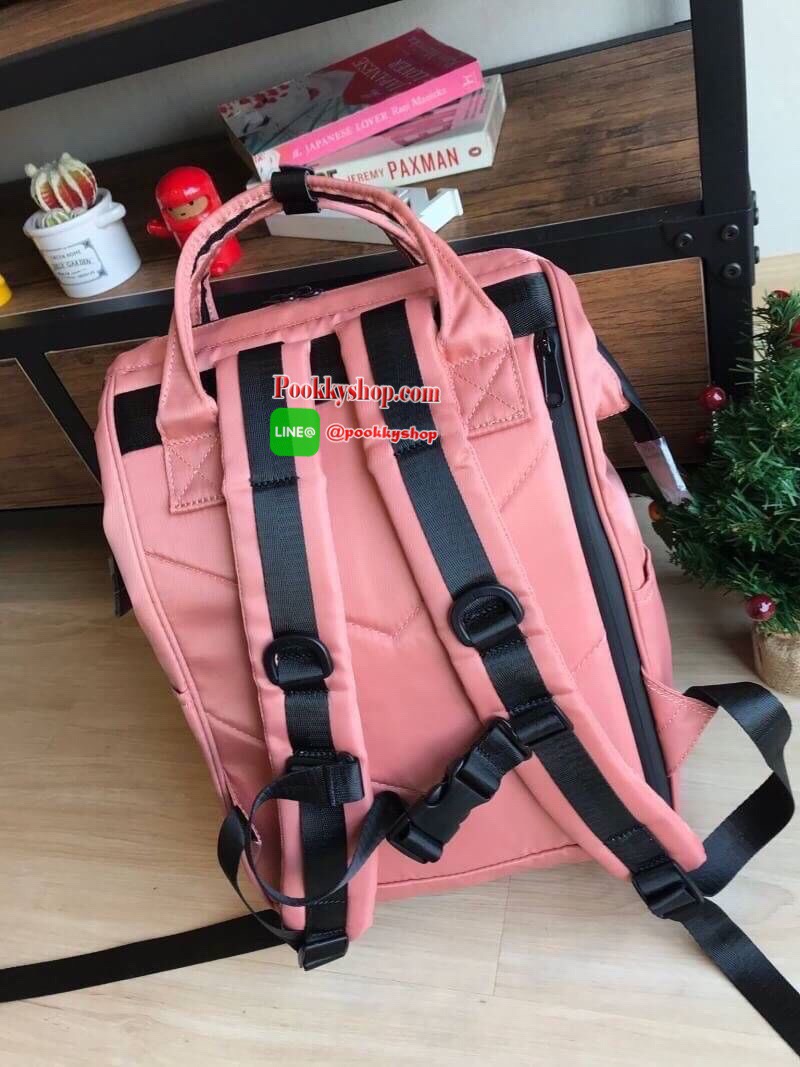 ❤️ 6500 เยน ❤️ งาน3ป้าย/มีไอจีและเฟส ❤️ ภายในมีวดป(code) ANELLO REPELLENCY WATERPROOF SERIES รุ่นชนช้อป!!! กระเป๋าเป้สะพาย ขนาด Classic วัสดุNylon หนา ตัวซิปทุกจุดปิดด้วยpvc กันน้ำซึมผ่าน ภายในมีช่องใส่แล้ปท้อป ด้านหลังบุหนา มีตัวล้อค