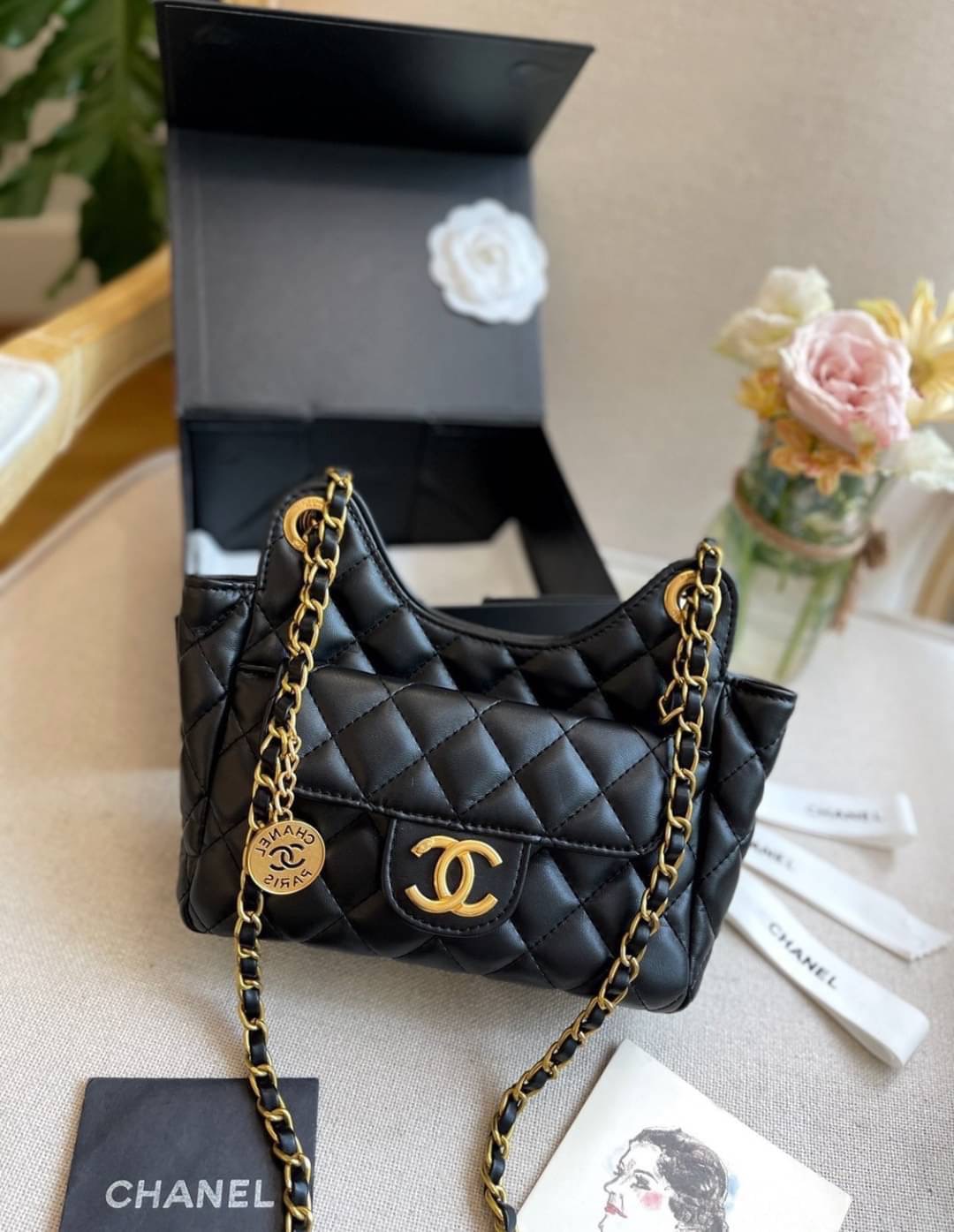 Chanel SMALL TOTE Lambskin