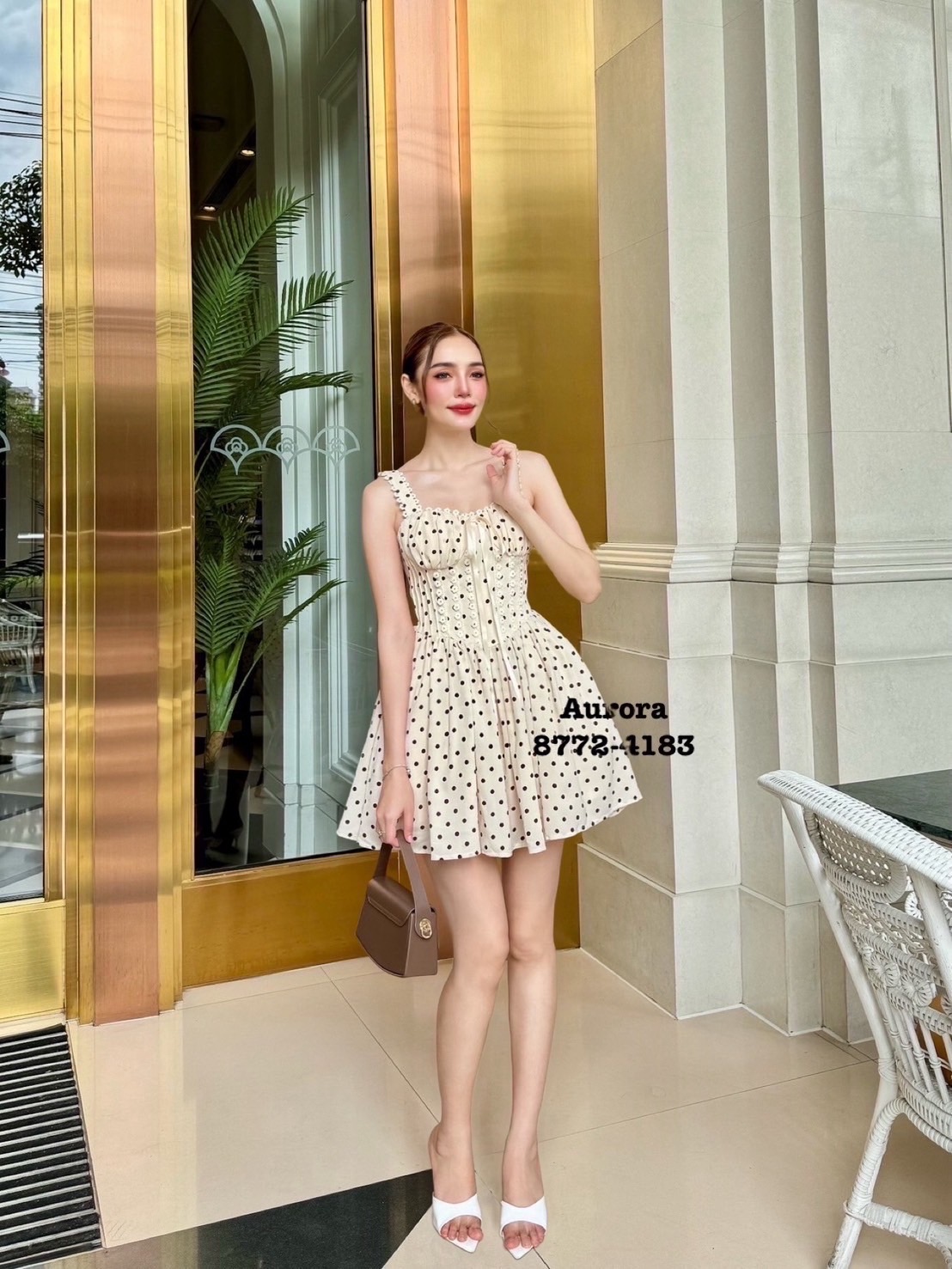 เดรสแฟชั่น เดรสลวดลายจุด.dottสวยหวาน สวยเกร๋หรูหราจึ้งใจ!!