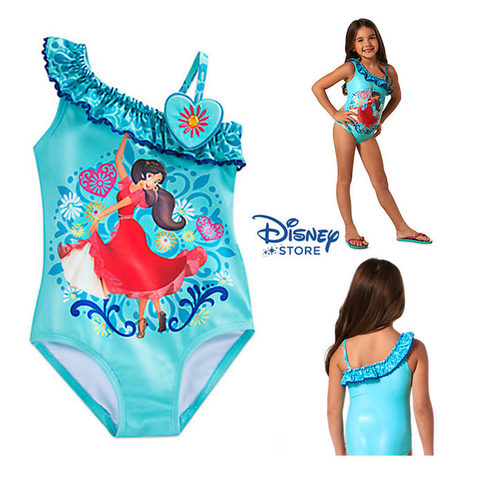 ฮ Elena of Avalor Swimsuit for Girls from Disney USA ของแท้100% นำเข้า จากอเมริกา (Size 9/10)
