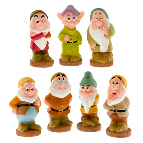 z Seven Dwarfs Squeeze Toy Set