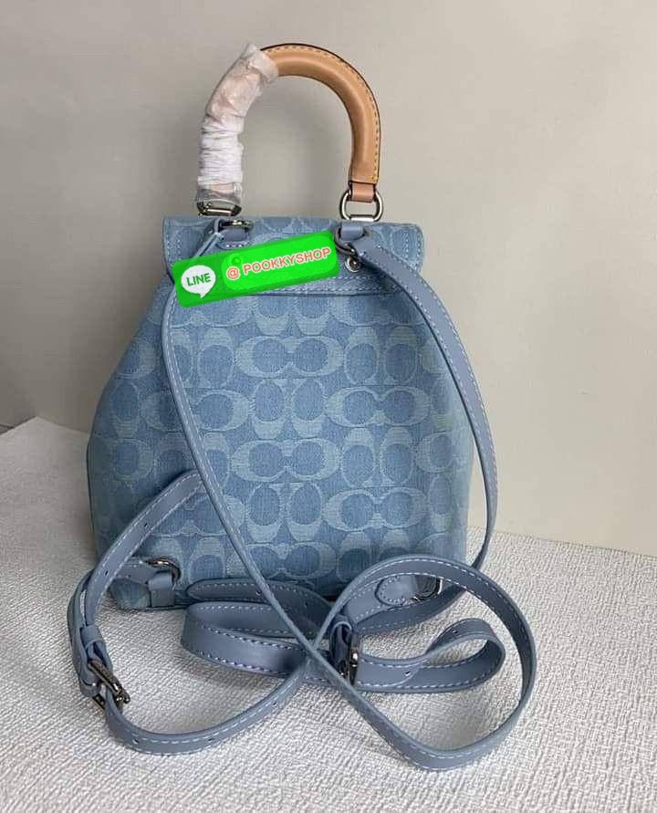 Coach Riya Backpack 21 Women Backpacks Shoulder Bag with Full Set of Coach Package